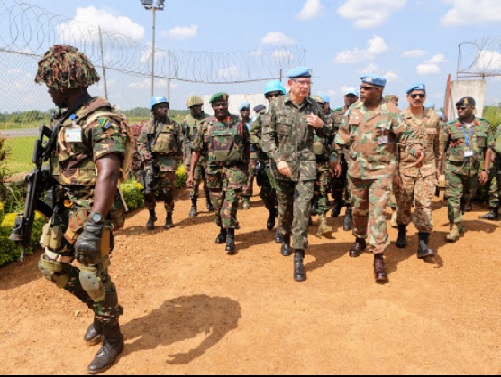 Beni : une opération des forces de la MONUSCO contre les ADF à Mayangose