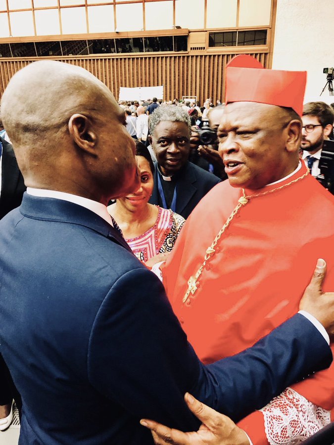 “Le rôle de l’église est de rassembler et créer la communion autour des valeurs” (cardinal Fridolin Ambongo)