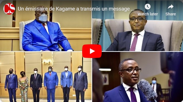 Un émissaire de Kagame a transmis un message spécial à Félix Tshisekedi + Kabund s’oppose à Bemba.